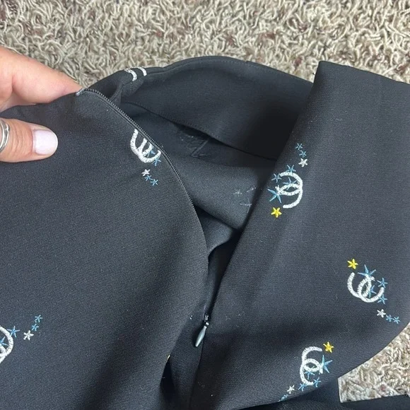 MAJE Horse shoe and stars embroidered skirt - Picture 10 of 10